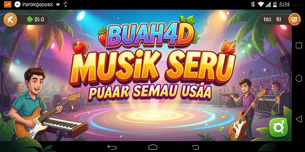 Gameplay menarik BUAH4D dengan berbagai jenis permainan musik.