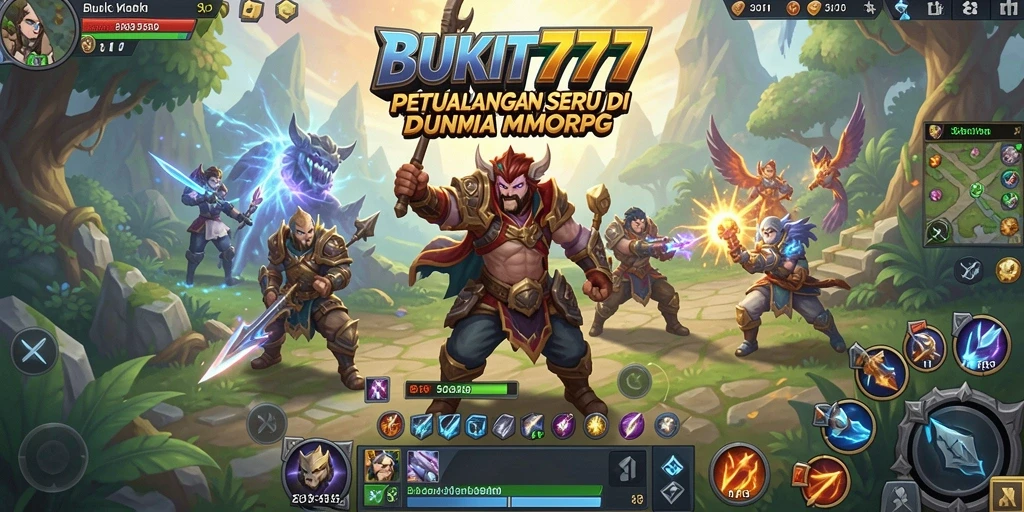 Tampilan gameplay BUKIT777 yang menakjubkan dan interaktif.