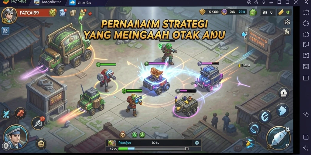 Tampilan gameplay FATCAI99 yang seru dan penuh strategi.