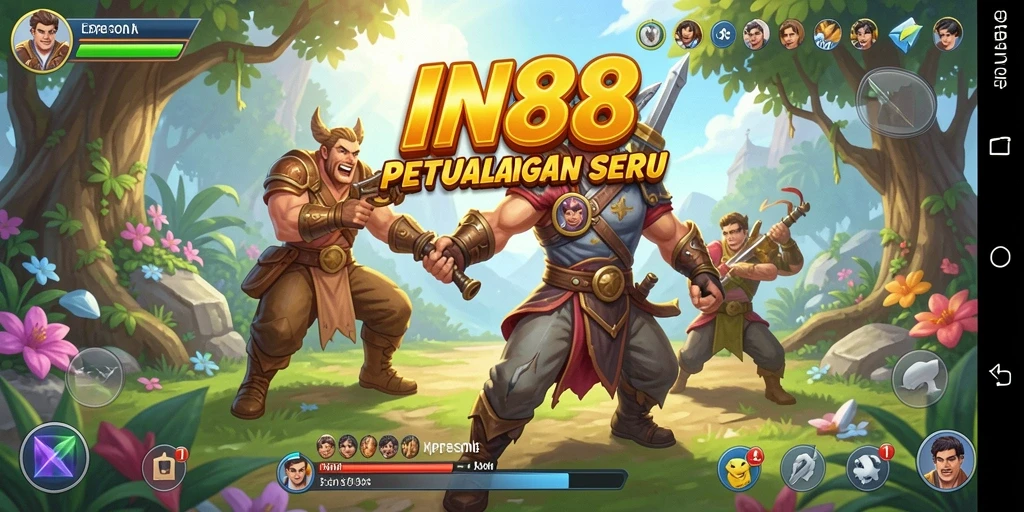 Tampilan gameplay IN88 yang menakjubkan dan memikat.
