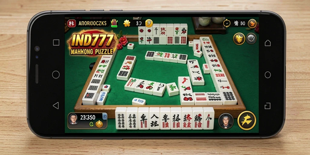 Tampilan gameplay IND777 yang menarik dan menantang dalam permainan Mahjong.