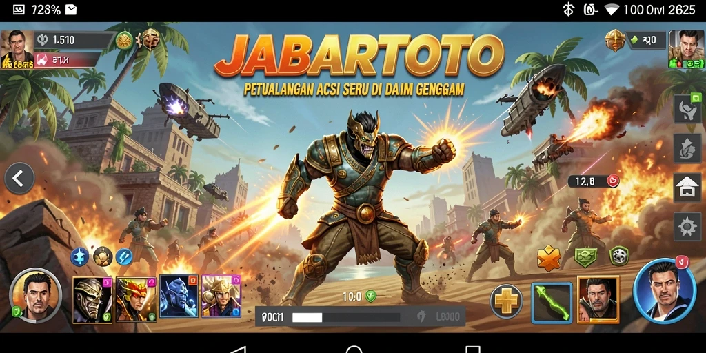 Screenshot gameplay JABARTOTO yang menampilkan aksi seru dan mendebarkan.