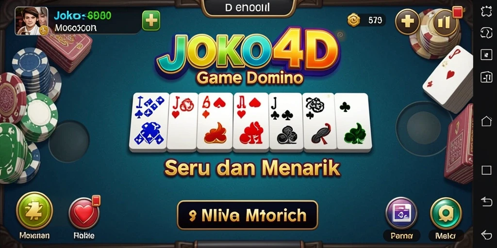 Tampilan gameplay seru dari JOKO4D yang mendebarkan.