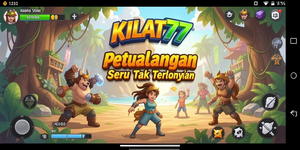 Screenshot gameplay KILAT77 yang menampilkan petualangan mendebarkan.
