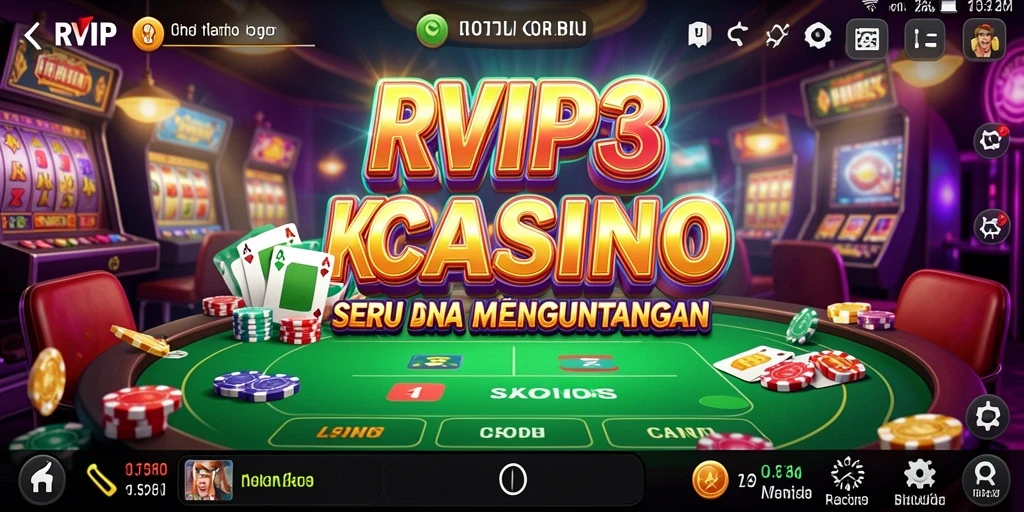 Tampilan gameplay RVIP3 yang menarik dan menghibur.