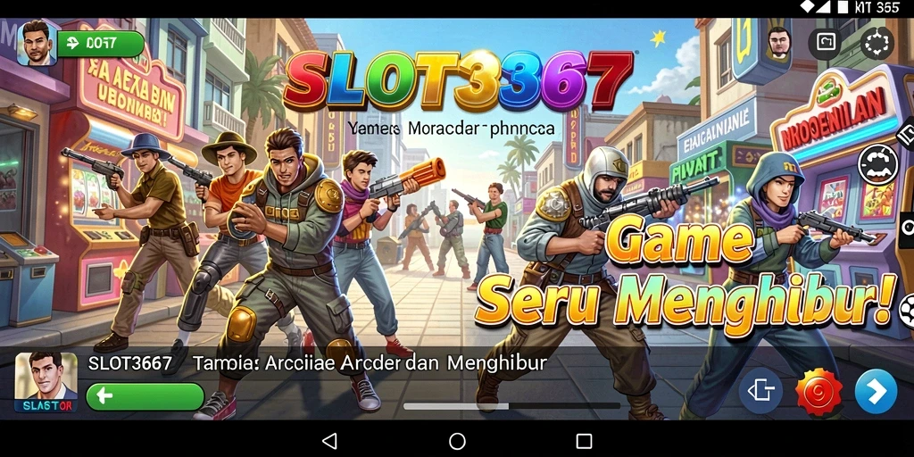Tampilan gameplay SLOT367 yang menarik dan penuh warna.