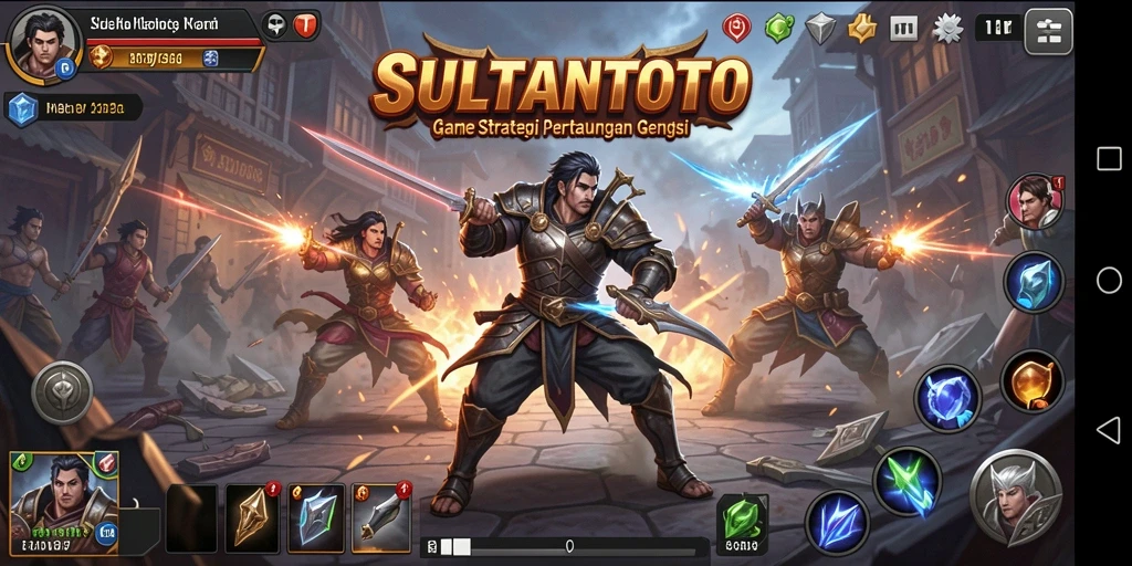 Tampilan gameplay SULTANTOTO yang seru dan menegangkan.