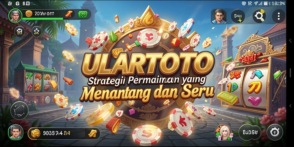 Tangkapan layar ULARTOTO menampilkan gameplay yang mendebarkan dan penuh strategi.